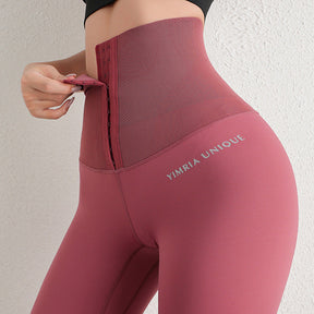 2023 New high-waisted breast-lifting hip-lifting body-shaping yoga pants
