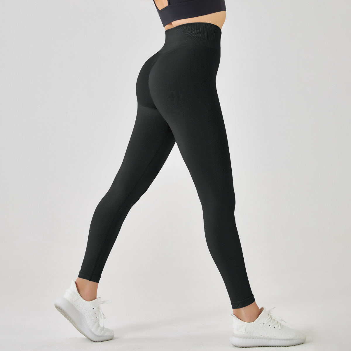 2023 New Seamless High Waist Hip Lifting Yoga Pants